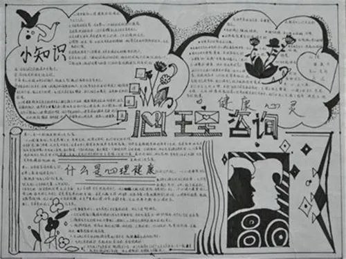 小学生心理健康手抄报内容大全