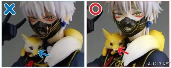 正版手办与盗版邪神大比拼 比一比就可以看出真假！