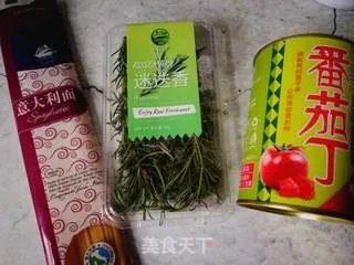 番茄意大利面