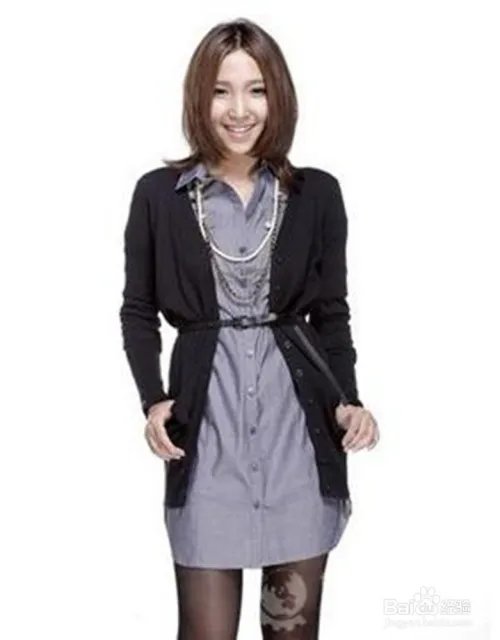 长款针织衫怎么搭配