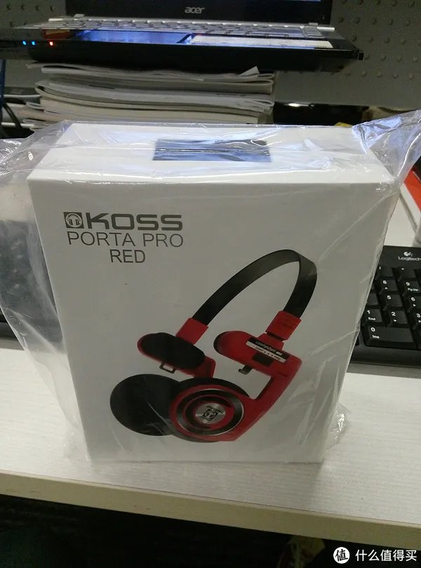 #原创新人# Koss 高斯  Porta Pro 中国红 头戴式耳机