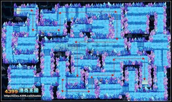 洛克王国vip地下迷宫第9层怎么走