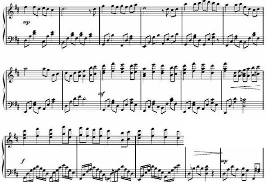 突然好想你钢琴数字谱