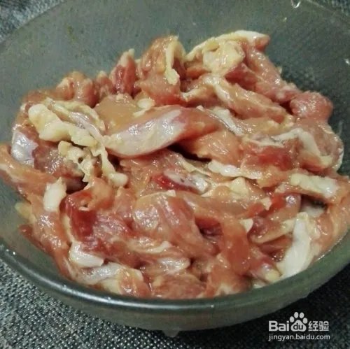 炒肉的做法