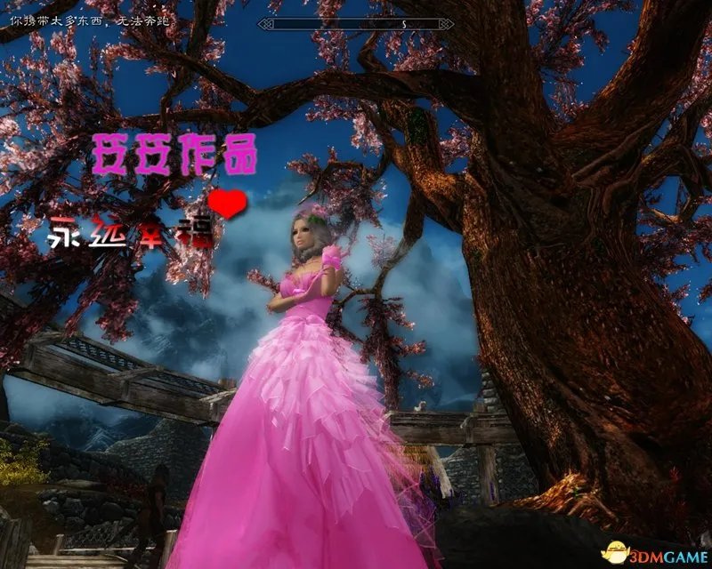 上古卷轴5 玲玲作品 落英超美婚沙 已迷死万千女性