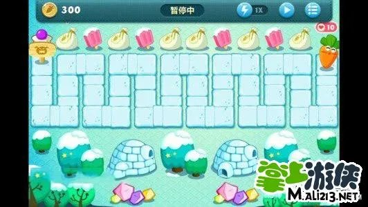 保卫萝卜冬季7攻略 冬季主题第7关金萝卜攻略