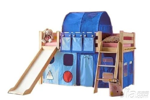 带滑梯的儿童床有哪些 带滑梯的儿童床装修风格