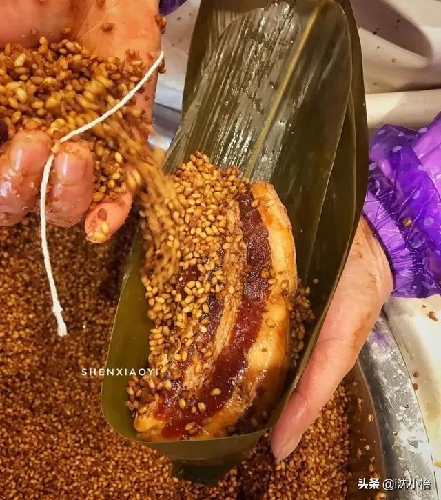 老家的粽子图片