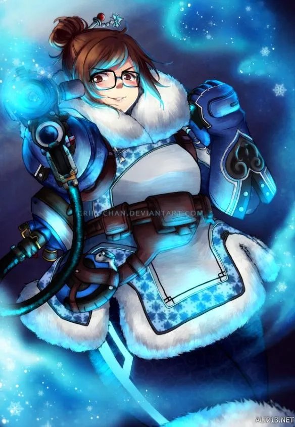 《守望先锋》小美精彩美图欣赏 胸比头大是几个意思