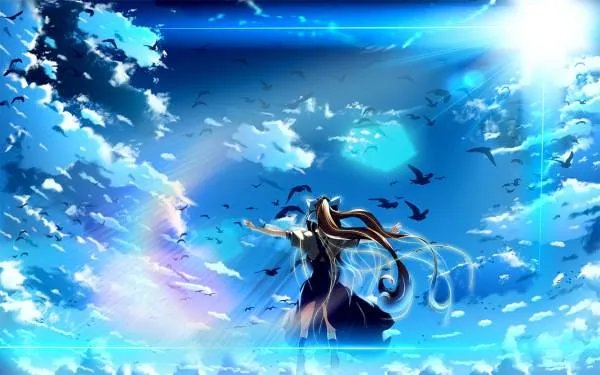 动漫里出现和平鸽或鸽子的图片！急急急！