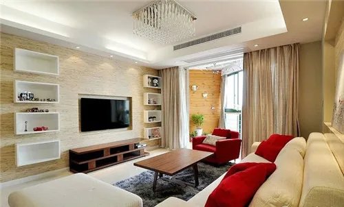 客厅背景墙装修效果图 精美的客厅背景墙装修设计