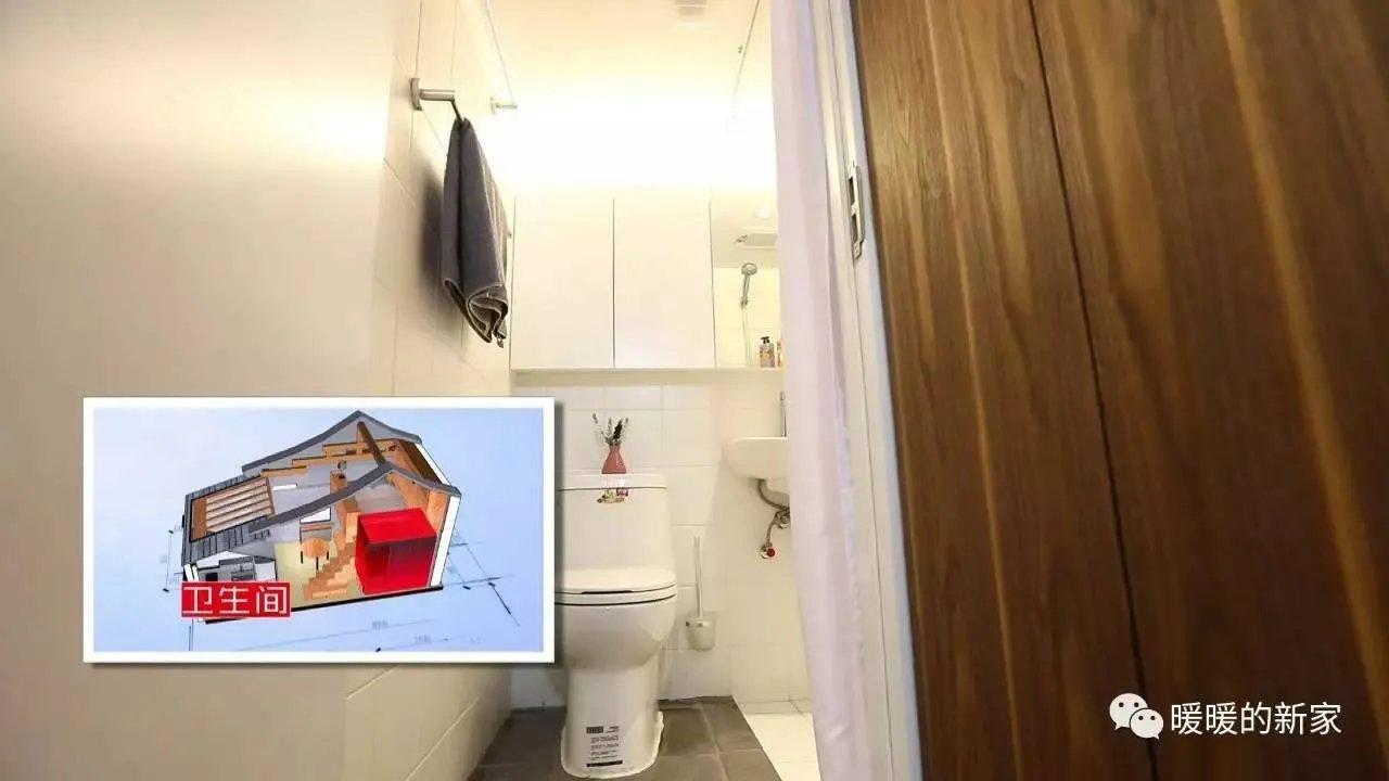 暖家|18平米惊喜变身三室一厅一厨一卫阳光别墅