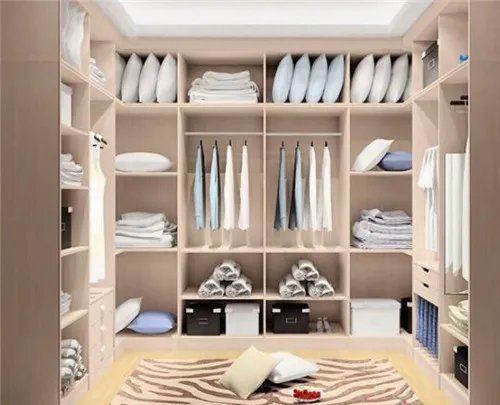 衣帽间整体衣柜效果图   如何把衣帽间设计得美观又实用