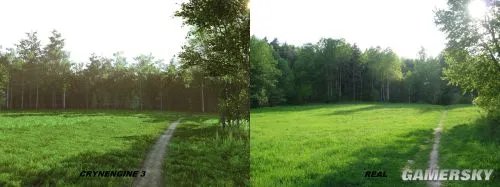 CE3引擎果然能打 众玩家挑战真实照片