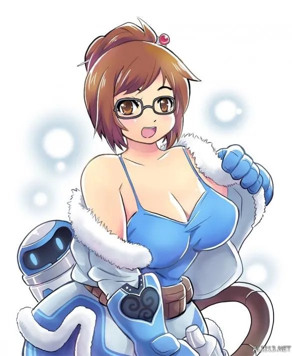 《守望先锋》小美精彩美图欣赏 胸比头大是几个意思