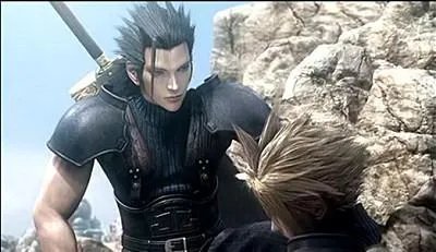 最终幻想7核心危机末尾扎克斯死的时候放的歌叫什么？