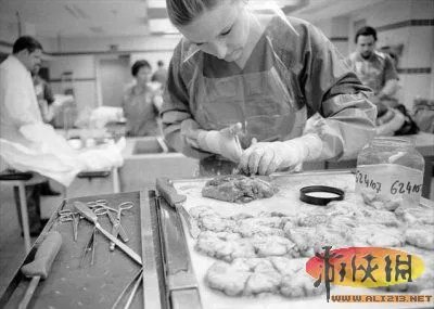 实拍法医解剖室解剖尸体的真实场面 恐怖震撼