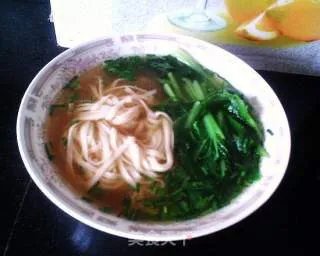 青菜阳春面