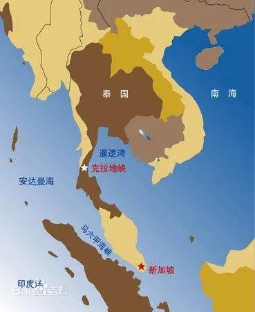 马六甲海峡地图
