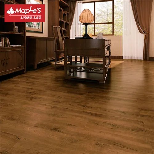 北美枫情强化复合地板价格 强化地板如何保养