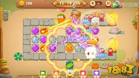 保卫萝卜3集市地图第21关图文攻略