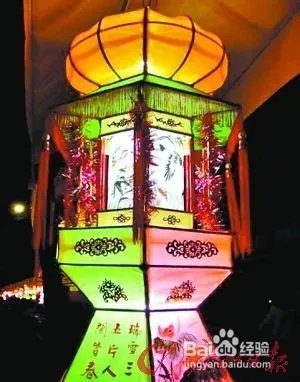 制作简易的小花灯