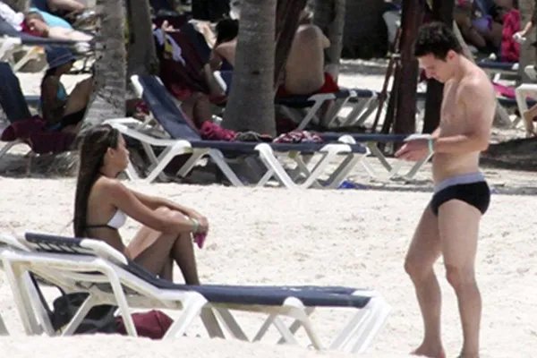 梅西女友安东内拉图片曝光 性感贤内助让他在球场越走越顺