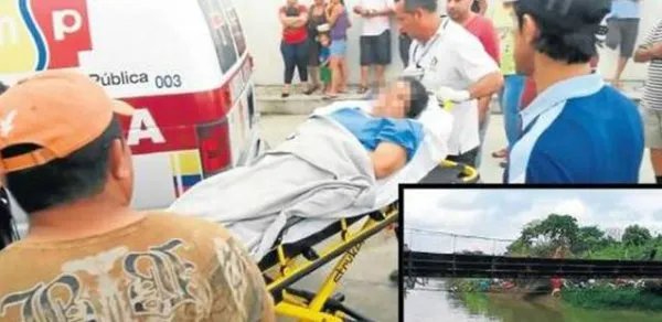 吊桥断裂多人坠河是怎么回事？