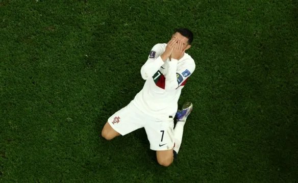 梦碎世界杯！C罗赛后痛哭 女友发文指责葡萄牙主教练