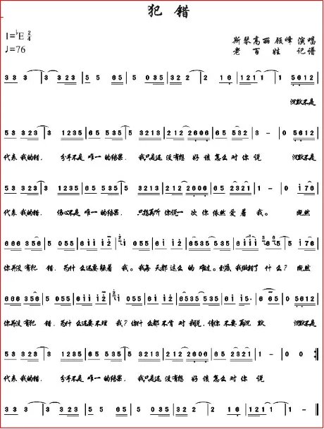 沉默不是代表我的错....歌名是什么?