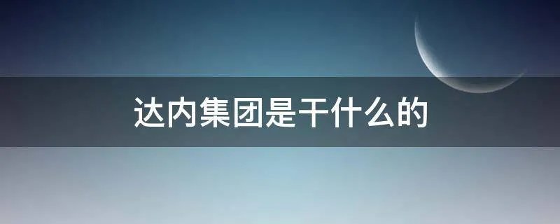 达内集团是干什么的