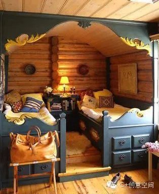 花点点设计的巧思，家里的角落也有小床的容身之所