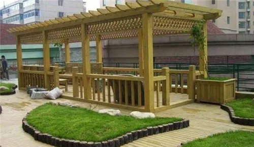 防腐木花架怎么做 什么是防腐木