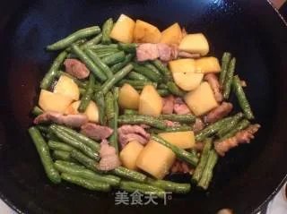 豆角土豆炖肉