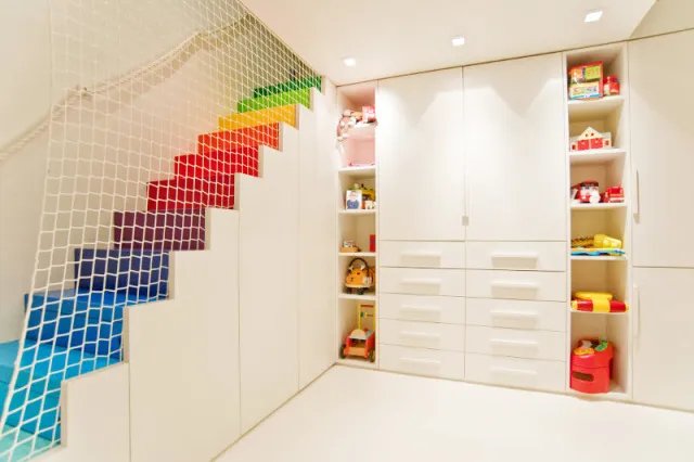 嫂子家的复式楼我一点也不羡慕，但是楼梯真的让我嫉妒