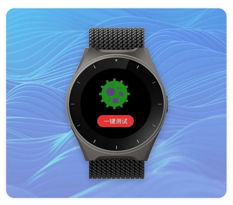 新冠一键检测！国内聚焦新冠检测的智能手表Greenfit Watch D发布