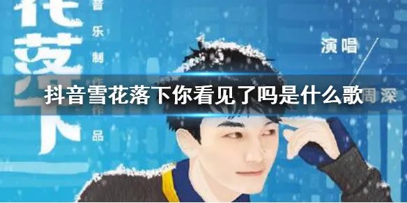 抖音雪花落下你看见了吗是什么歌 雪花落下我想变成它歌曲歌词完整版