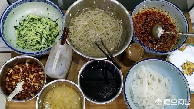 凉皮调料水的做法？