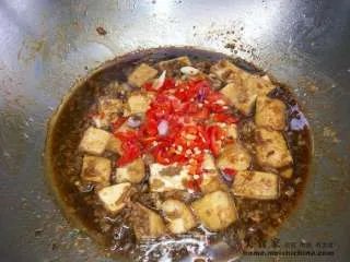 家常菜肴@@冬菜肉碎烧豆腐