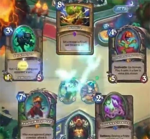 炉石传说安戈洛中立橙卡“开拓者”伊利斯曝光