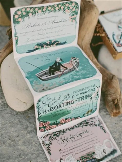 创意结婚请帖设计 怎样的婚礼请柬有创意