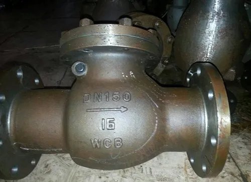 卧式止回阀能竖着装么