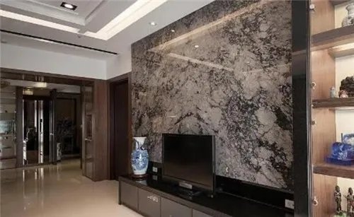 用微晶石做电视背景墙好吗 微晶石上墙怎么贴牢固