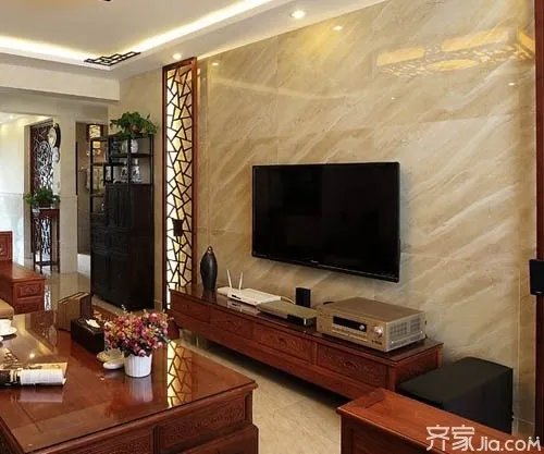 客厅电视背景墙效果图欣赏