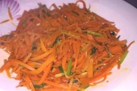 炒胡萝卜丝的做法
