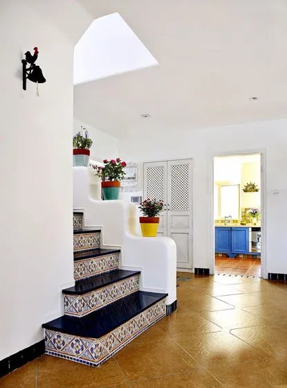 嫂子家的复式楼我一点也不羡慕，但是楼梯真的让我嫉妒