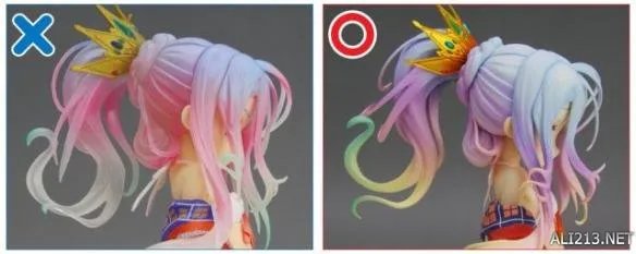 正版手办与盗版邪神大比拼 比一比就可以看出真假！