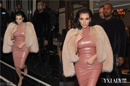 卡戴珊裹紧身衣大秀性感身材网友大呼被其身材虐死