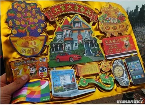 明年请为我烧个女友下去 清明节的奇葩祭品