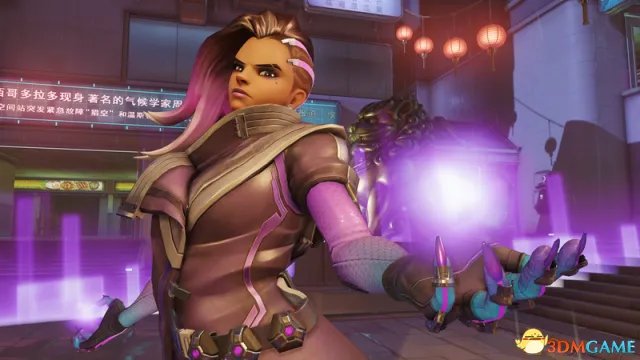 《守望先锋》新角色Sombra现身 隐形EMP简直逆天